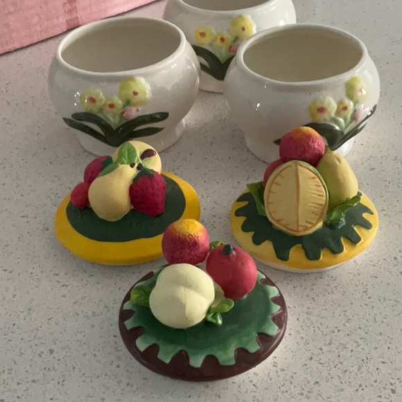 Vintage set of Jam Or candy jars - Picture 6 of 11